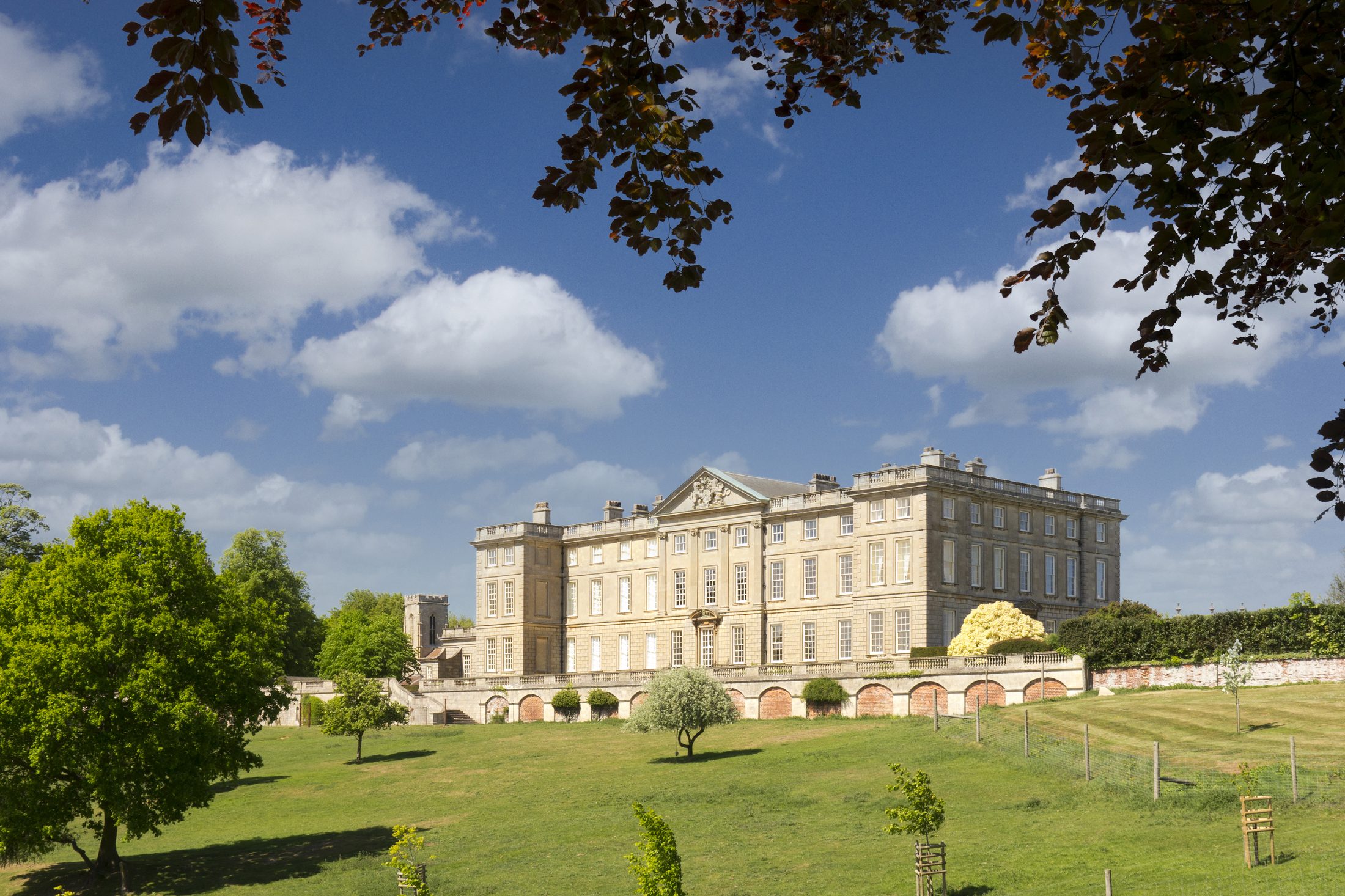 The house from the south-east corner, a further view across the grounds
